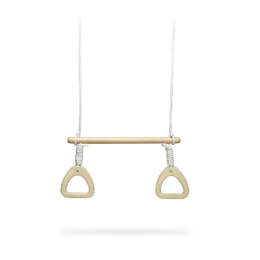 Hanging Gym Trapeze With Rings - Kinderfeets