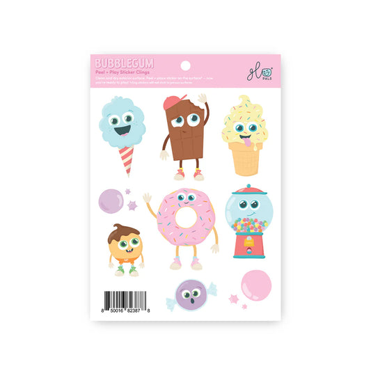 Peel + Cling Stickers - Glo Pals