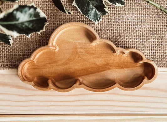 Wooden Mini Cloud Tray