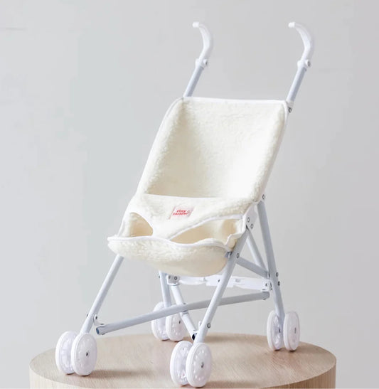 Sherpa Doll Stroller - Tiny Harlow