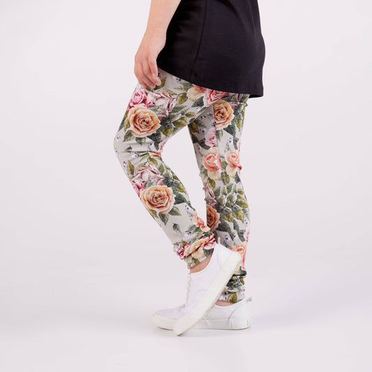 Antique Floral Leggings 3T - Little & Lively