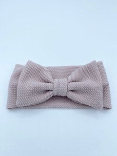 Ashen Rose Headband Bow - The Greenwood