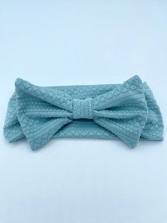 Robin Egg Headband Bow - The Greenwood Shop