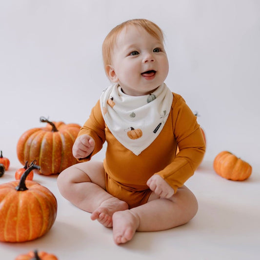 Pumpkin Bandana Bib - Belan.J